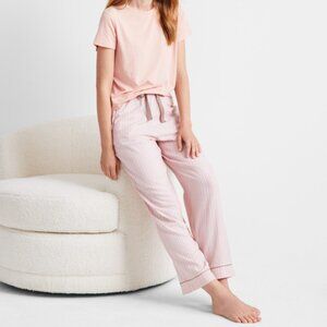 State of Day Women's Plaid Flannel Pajama Pants Xs-3X, Pink